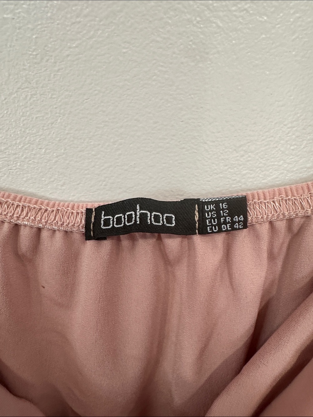 Boohoo Dusky Rose Ruched Maxi Dress - Picture 2 of 3